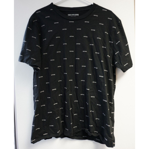 True religion shirts BOYS XL Youth Extra large bundle 4 tees black white blue - Picture 6 of 10